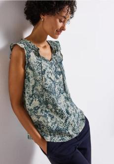 Bluse mit Snake Print in Zürich - Bild 1