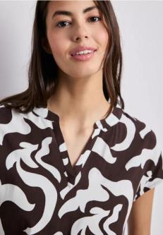Dropped Shoulder Blusenshirt mit Print in Liestal - Bild 1