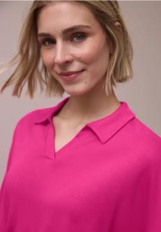 Dropped Shoulder Poloshirt mit Elastikbund in Winterthur - Bild 1