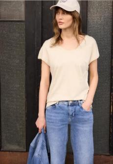 Dropped Shoulder Shirt aus Jersey in Solothurn - Bild 1