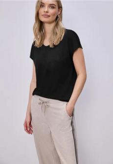 Dropped Shoulder Shirt im Leinen-Look in Thun - Bild 1