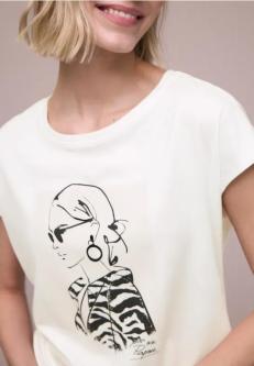 Dropped Shoulder Shirt mit Print in Solothurn - Bild 1