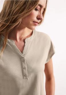 Dropped Shoulder Shirt mit Split Neck in St. Gallen - Bild 1
