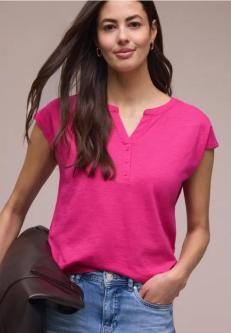 Dropped Shoulder Shirt mit Split Neck in Winterthur - Bild 1