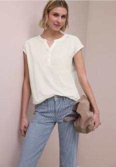 Dropped Shoulder Shirt mit Split Neck in St. Gallen - Bild 1