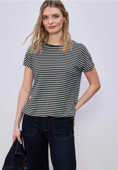 Dropped Shoulder Shirt mit Streifen in Thun - Bild 1