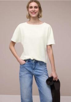 Dropped Shoulder Shirt mit Struktur in Rorschach - Bild 1