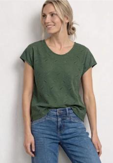 Dropped Shoulder Shirt mit Strukturmix in Hochdorf - Bild 1