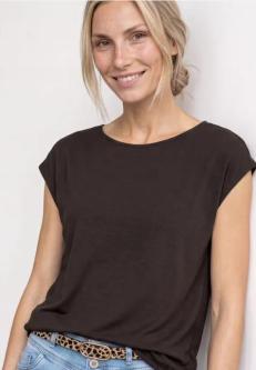 Dropped Shoulder Shirt mit U-Boot-Ausschnitt in Basel - Bild 1