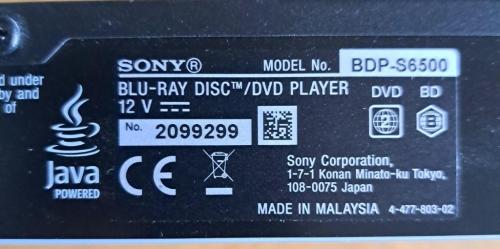 Erotikfilme mit Blu Rai DVD Player SONY in Kirchberg - Bild 1