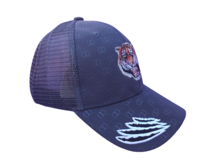 GRAY Embroidered TIGER Cap63835225294723124