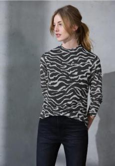 Gemustertes Mesh-Shirt in St. Gallen - Bild 1