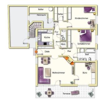 Grosszügige 4.5-Zimmerwohnung+Garten+Carport+Terrasse+Inventar! in Willisau - Bild 1