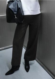 Herringbone Wide Leg Hose in Liestal - Bild 1