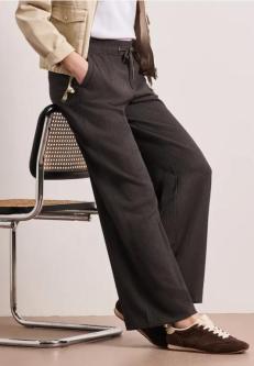 High Waist Wide Leg Hose im Casual Fit in Oftringen - Bild 1