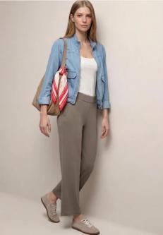 High Waist Wide Leg Hose im Loose Fit in Bern - Bild 1