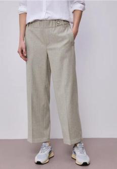 High Waist Wide Leg Hose mit Knopfdetail in Zürich - Bild 1
