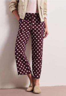 High Waist Wide Leg Hose mit Print in Oftringen - Bild 1