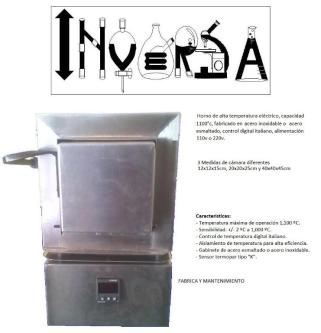 Hornos electricos para alta temperatura 1100°c mufla, templador., TLAQUEPAQUE