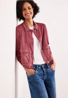 Jacke aus Velours mit Knopfleiste in Aarau - Bild 1