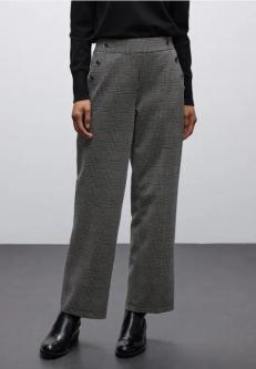 Karierte Straight Leg Hose in Chur - Bild 1