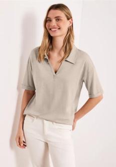 Kurzarm Poloshirt aus Jersey in Bern - Bild 1
