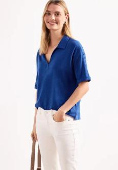 Kurzarm Poloshirt aus Jersey in Willisau - Bild 1