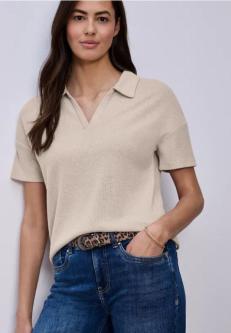 Kurzarm Poloshirt in Unifarbe in Oftringen - Bild 1