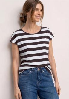 Kurzarm Shirt mit Rundhals und Print in Solothurn - Bild 1