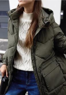 Lange Steppjacke in Liestal - Bild 1