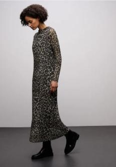 Mesh-Plissée Kleid in Thun - Bild 1