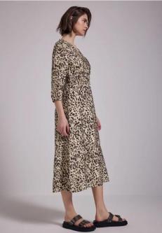 Midi-Kleid mit Leo-Print in Winterthur - Bild 1