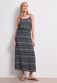 Midi-Kleid mit Zick-Zack-Muster in Thun - Bild 1