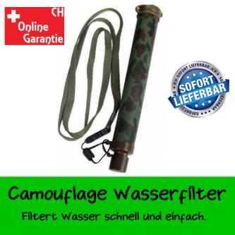 Militär Wasserfilter Wasser Filter Filterung Reisen Camping in Brig - Bild 1