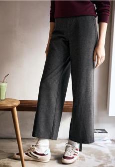 Nadelstreifen Wide Leg Hose in Aarau - Bild 1