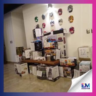 Organization and production of year-end dinners and accommodations, Querétaro63837107831427122