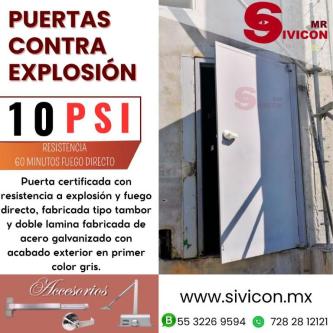 PUERTAS CONTRA EXPLOSIÓN - SIVICÓN63835221296003121