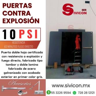 PUERTAS CONTRA EXPLOSIÓN - SIVICÓN63835221296003122