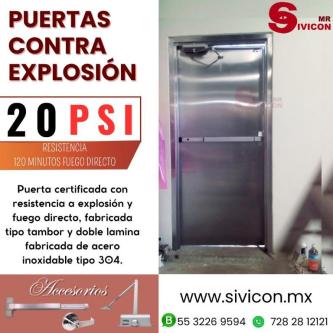 PUERTAS CONTRA EXPLOSIÓN - SIVICÓN63835221296003124