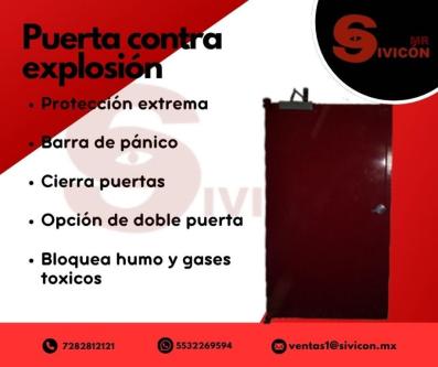 HIGH PROTECTION EXPLOSION AND FIRE DOORS - Durango63835323580033120