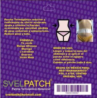 Abdominal Thermogenic Patch 6 Pieces63835270775555121