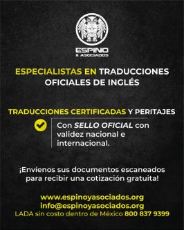 Official English translation experts in Guadalajara, GDL63837123619329120