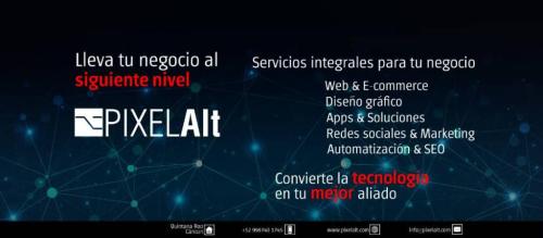 PixelAlt we have the complete digital solution for your business., Cancún63837099539587121