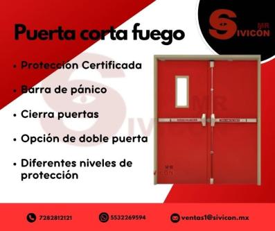 Puertas de Alta Protección Contra Incendios en Nayarit