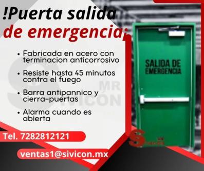 Puertas de Salida de Emergencia en Nayarit63835279221505120