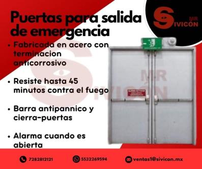 Puertas para Salida de Emergencia en Nayarit