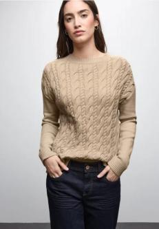 Pullover mit Zopfmuster in Luzern - Bild 1