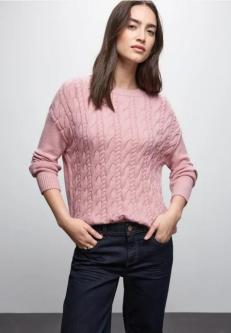 Pullover mit Zopfmuster in Chur - Bild 1