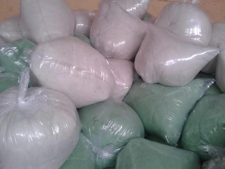 Siliconized fiberfill for pillows and cushions63835262841601121