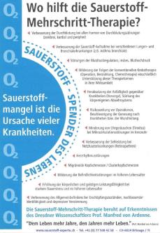 Sauerstofftherapie nach Prof. Manfred von Ardenne / SMT in Locarno - Bild 2